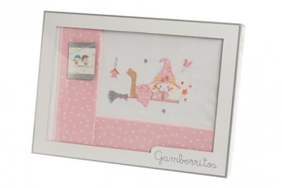 Gamberritos lakenset ledikant Heksje katoen Gamberritos lakenset ledikant Heksje katoen