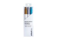 Cricut Joy Medium Point Markers Stiftset Goud, Zilver, Blauw