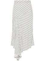 Elisabetta Franchi Asymmetrische rok - Beige