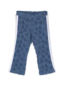 Palm Angels Kids pantalon de jogging Palms - Bleu