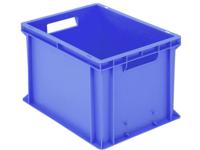 1658346 Stapelbak Classic Geschikt voor levensmiddelen (l x b x h) 400 x 300 x 265 mm Blauw 1 stuk(s)