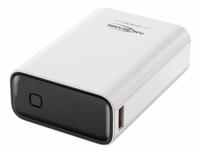 Ansmann 20000 mAh PB222PD w Powerbank 20000 mAh Power Delivery 3.0, Quick Charge 2.0 LiPo Wit Met laadregelaar, Gelijktijdig laden en ontladen, Statusweergave