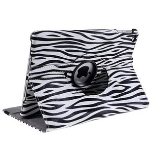 iPad 9.7 2017/2018 Roterende Hoes - Zebra