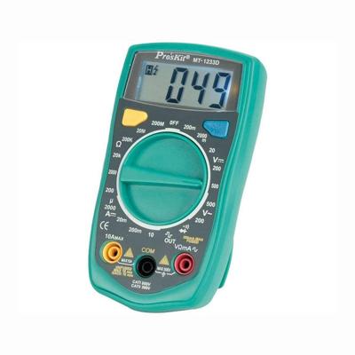 Multimeter Proskit mt-1233d Digitaal Multimeter Proskit mt-1233d Digitaal