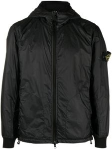 Stone Island veste Primaloft à capuche - Noir