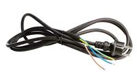 Accessoires, aansluitkabel met 230V stekker, lengte: 2950 mm, breedte: 10 mm