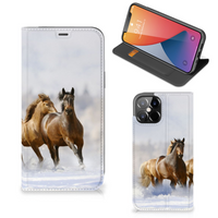 iPhone 12 Pro Max Hoesje maken Paarden - thumbnail