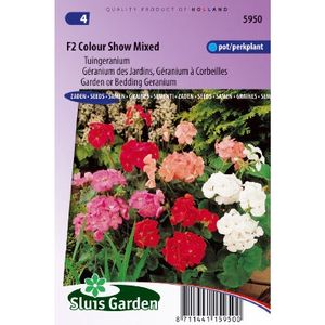 Pelargonium zaden F2 Colour Show Mix geranium