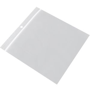 300x Plastic zakjes met gripsluiting 100 x 100 mm/10 x 10 cm   -