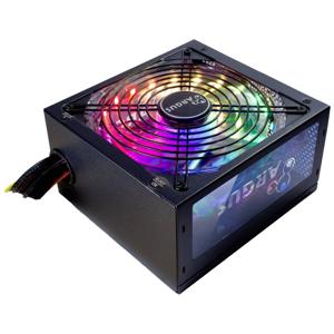 Inter-Tech Argus RGB-500W II power supply unit 20+4 pin ATX Zwart