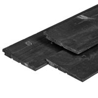 Zweeds rabat Eco Noord-Europees vuren zwart gespoten 1,1/2,2x19,5x180 cm Tuindeco - Tuindeco