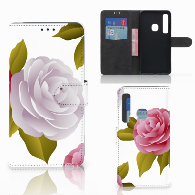 Samsung Galaxy A9 2018 Hoesje Roses