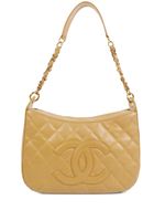 CHANEL Pre-Owned sac porté épaule à matelassage à losanges CC (2005) - Tons neutres - thumbnail