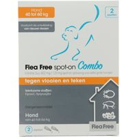 Flea Free Ectoline duo hond 40-60kg pipet (2 st) - thumbnail