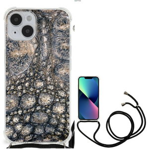 iPhone 14 Case Anti-shock Krokodillenprint