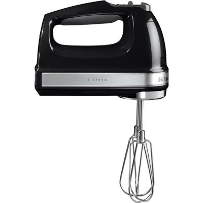 KitchenAid 5KHM9212 Handmixer 85 W Zwart, Zilver KitchenAid 5KHM9212 Handmixer 85 W Zwart, Zilver