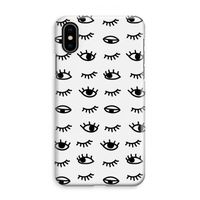 Eye pattern #2: iPhone XS Max Volledig Geprint Hoesje - thumbnail