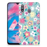 Samsung Galaxy M30 TPU Case Flower Power