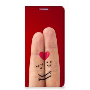 Motorola Moto G60s Hippe Standcase Liefde - Origineel Romantisch Cadeau