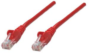 Intellinet 318952 RJ45 Netwerkkabel, patchkabel CAT 5e U/UTP 1.00 m Rood 1 stuk(s)