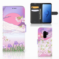 Samsung Galaxy S9 Plus Telefoonhoesje met Pasjes Bird Flying - thumbnail