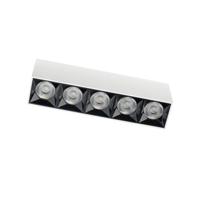 Nowodvorski Witte opbouwspot Midi Led 5x1 leds - 3000K 10048