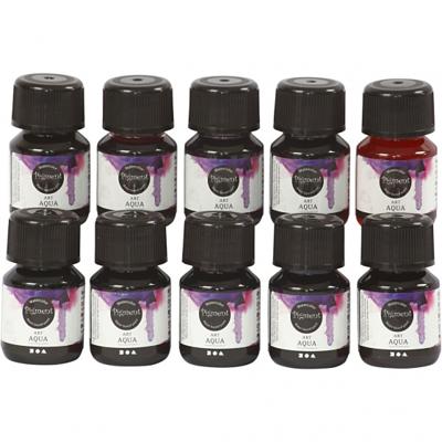 Creotime aquarelverf Art Aqua 10 stuks 30 ml multicolor Creotime aquarelverf Art Aqua 10 stuks 30 ml multicolor