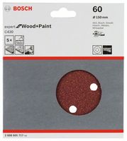 Bosch Accessories Expert for Wood 2608605717 Excenterschuurpapier Met klittenband, Geperforeerd Korrelgrootte 60 (Ø) 150 mm 5 stuk(s) - thumbnail