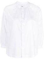 CHOCOOLATE blouse en coton à logo brodé - Blanc