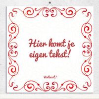 Tegeltje Rood (nr.27)