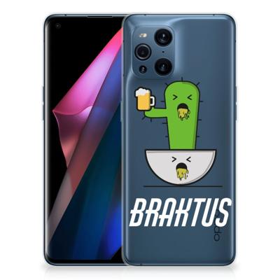 OPPO Find X3 | X3 Pro Telefoonhoesje met Naam Braktus OPPO Find X3 | X3 Pro Telefoonhoesje met Naam Braktus