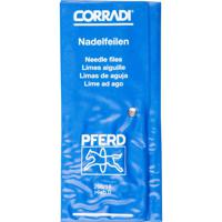 PFERD 12315092 CORRADI naaldvijlenset Zwitserse kap 0 in PVC-roltas Lengte 180 mm 1 stuk(s) - thumbnail