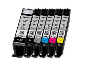 Canon CLI-571GY XL inktcartridge 1 stuk(s) Origineel Hoog (XL) rendement Grijs