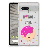 Google Pixel 7A Siliconen Case Donut Roze - thumbnail