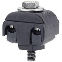 HellermannTyton 435-01558 Tap Connector 1516-ST-BK Aftakklem Flexibel: - Massief: 1.5-16 mm² 1 stuk(s) Zwart