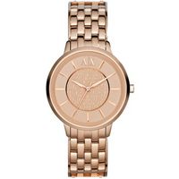 Horlogeband Armani Exchange AX5305 Staal Rosé 16mm - thumbnail