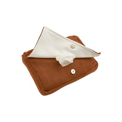 Meyco billendoekjesbox Knit basic camel Meyco billendoekjesbox Knit basic camel