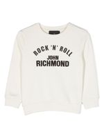 John Richmond Junior sweat Ociuk à logo imprimé - Blanc - thumbnail