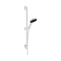 Doucheset HansGrohe Pulsify Select S 3 Jets Relaxation EcoSmart Met Glijstang 65 cm Mat Wit