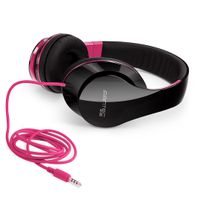 Fantec SHP-250AJ Headset Hoofdband Zwart, Roze - thumbnail