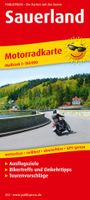 Wegenkaart - landkaart 252 Motorkarte Sauerland | Publicpress - thumbnail