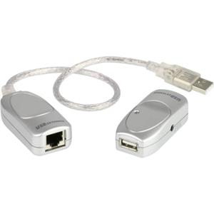 ATEN UCE60 Extender (verlenging) USB 1.1 via netwerkkabel RJ45 60 m