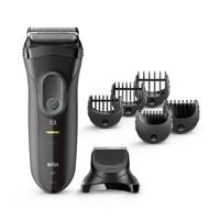 Braun Series 3 Shave&Style 300BT Elektrisch Scheerapparaat, Scheermes Voor Mannen, Zwart
