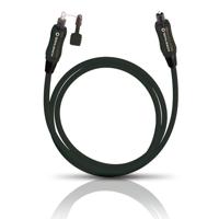 Toslink Digitale audio Aansluitkabel [1x Toslink-stekker (ODT) - 1x Toslink-stekker (ODT)] 15.00 m Zwart Oehlbach OPTO Star Black