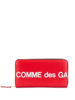 Comme Des Garçons Wallet portefeuille rectangulaire à logo - Rouge