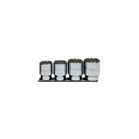 Beta 920U/SB4 Set van gearlock dopsleutels | 1/2" aandrijfvierkant | voor zeskant moeren | verchroomd - 009201744 009201744