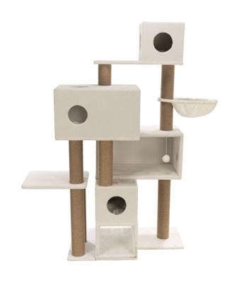 TRIXIE KRABPAAL CATARINA WIT 125X67X188 CM TRIXIE KRABPAAL CATARINA WIT 125X67X188 CM