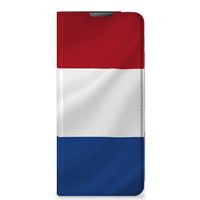 Motorola Moto E20 Standcase Nederlandse Vlag - thumbnail