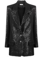 The Mannei blazer à ornements de sequins - Noir