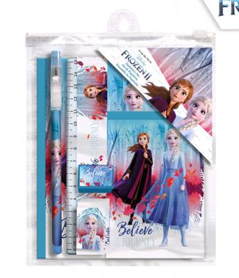 Kids Licensing schrijfset Frozen 2 meisjes 18 x 15 cm 6 delig